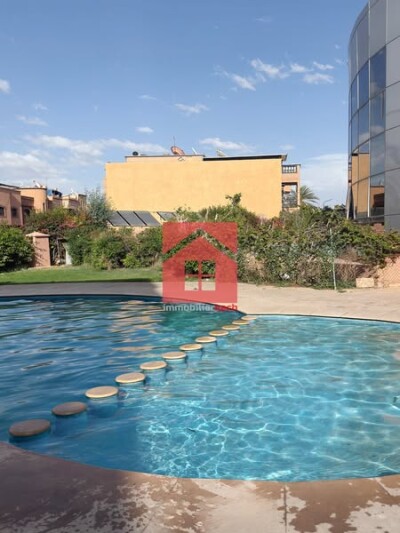 Appartement meublé avec piscine à louer