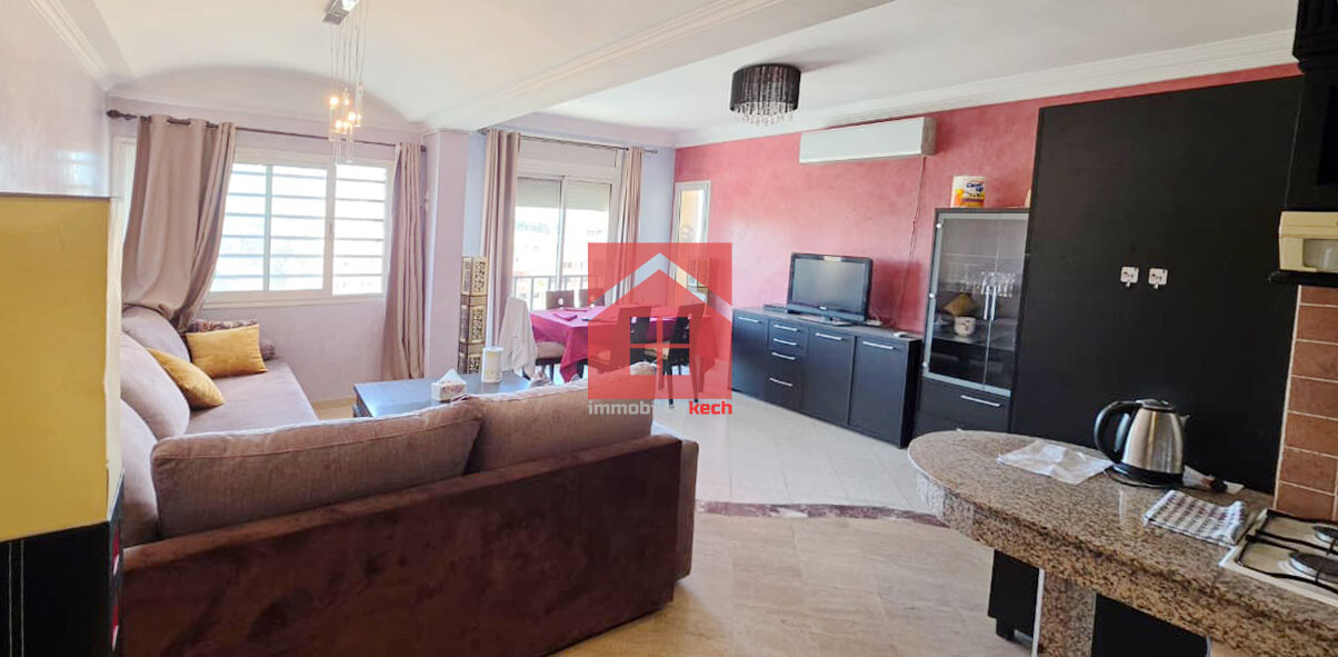 Bel appartement meublé avec terrasse à louer-2