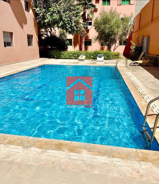 Appartement meublé avec piscine  à vendre-0