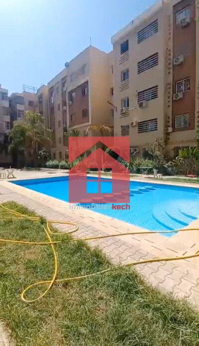 😍Bel Appart Meublé avec balcon et piscine à Louer 😍