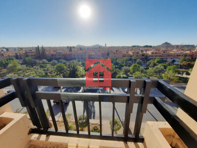 Bel appartement meublé avec terrasse à louer