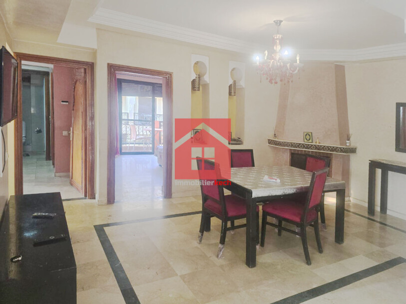 Appart meublé avec balcon à louer-3