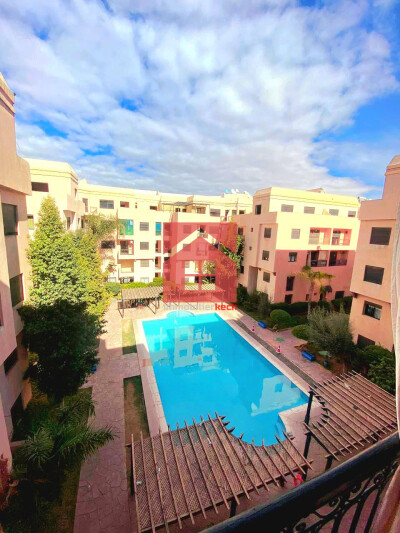 😍 Appart Meublé avec Balcon et Piscine 😍