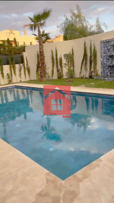 Villa moderne avec piscine à loue